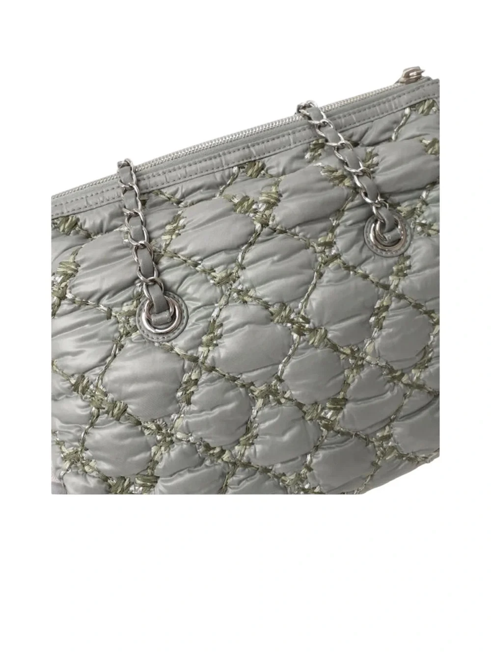 Chanel Paris-Byzance Tweed On Stitch Shoulder Bag